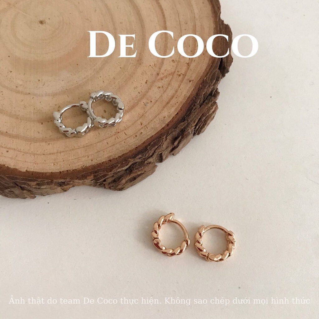 Khuyên tai nữ Mini Rings decoco.accessories