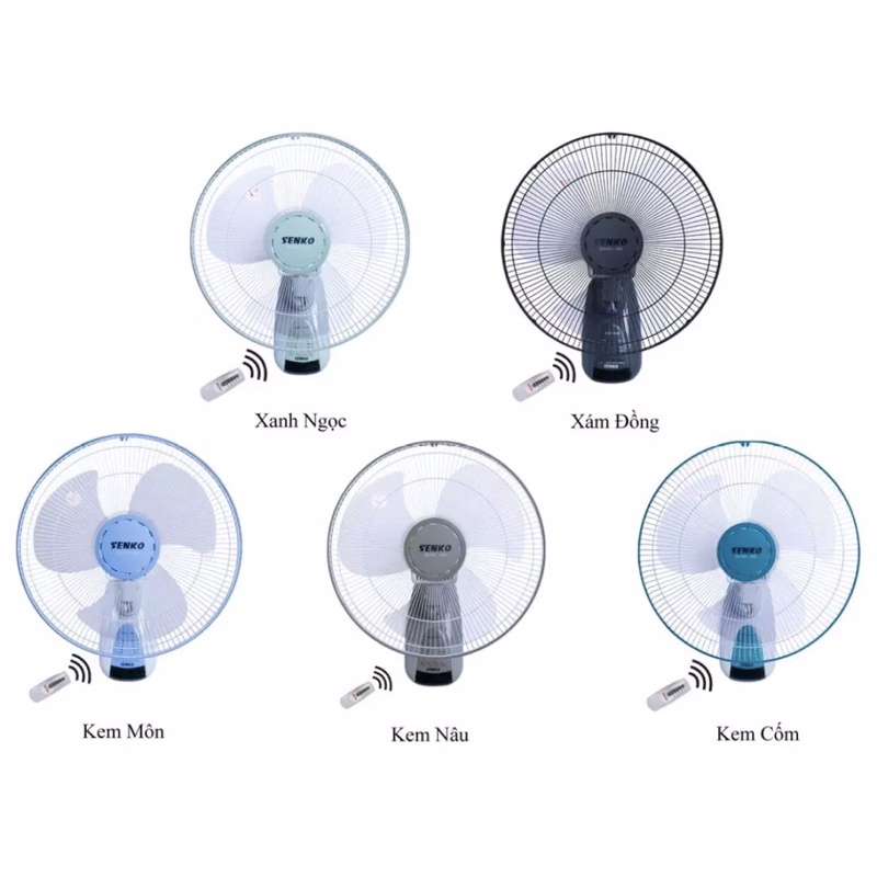Quạt treo tường điều khiển từ xa remote Senko TR1628 mẫu mới có sẵn pin AA thay thế TR828-47w