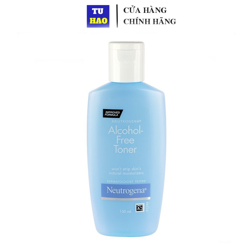 Nước hoa hồng không chứa cồn Neutrogena Alcohol Free Toner 150ml - Từ Hảo