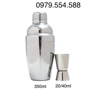 Combo 4 món dụng cụ pha chế - Bình lắc inox