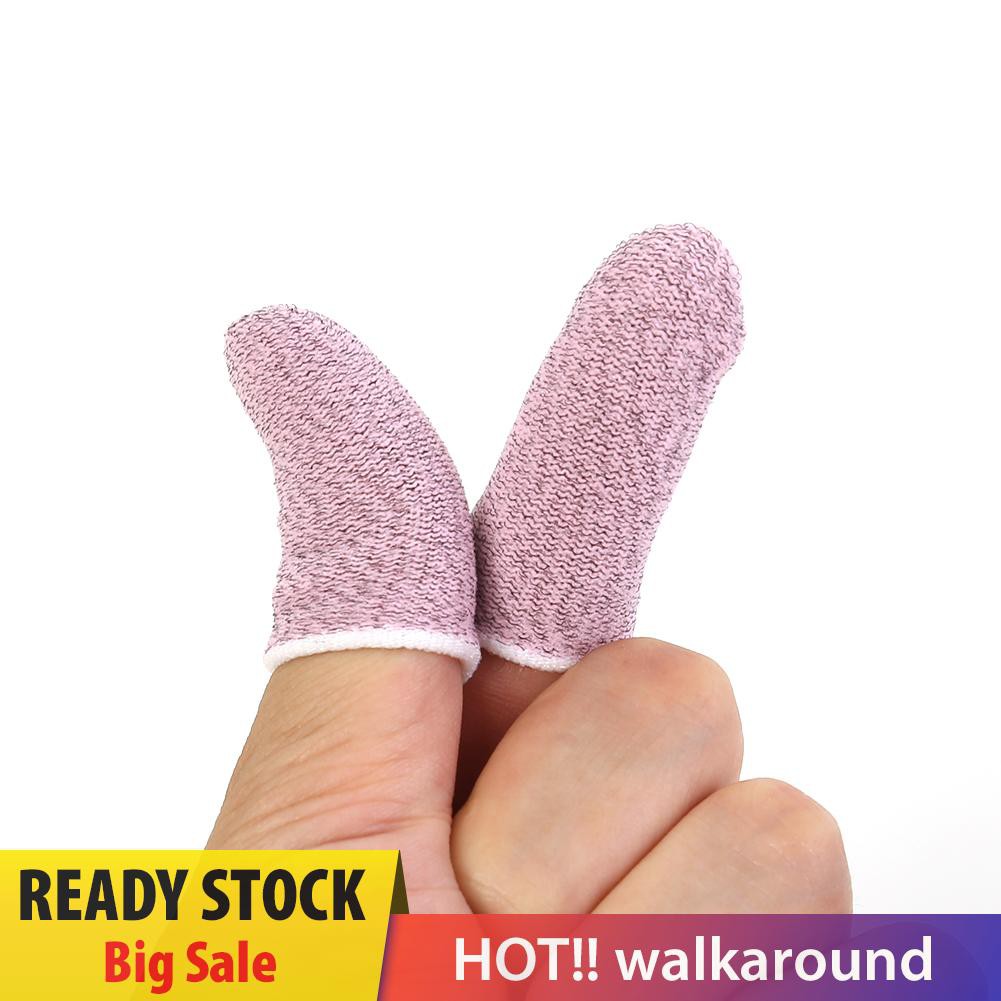 1 Cặp Đệm Bảo Vệ Ngón Tay Chơi Game Thoáng Khí Chống Mồ Hôi