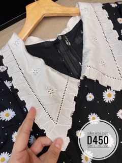 Bigsize Đầm hoa cúc D450