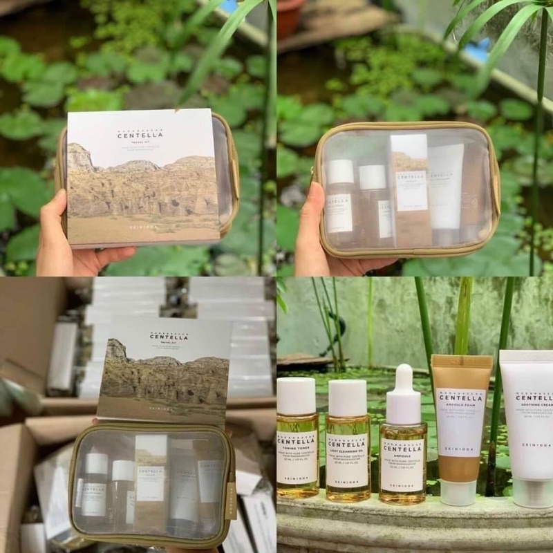 Bộ dưỡng da 5 món Skin 1004 Madagascar Centella Travel Kit