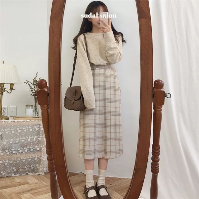 Tổng hợp Chân Váy Hàn Quốc Dài giá rẻ, bán chạy tháng 5/2023 - BeeCost