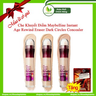 Che Khuyết Điểm MAYBELLINE Instant Age Rewind Eraser Dark Circles Concealer 6ml - Chính Hãng