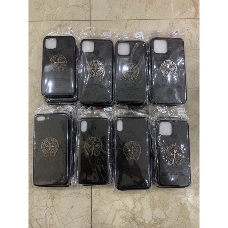 Ốp họa tiết CHROME HEART HOT HIT quay trở lại cho iPhone 7Plus -> 14 ProMax