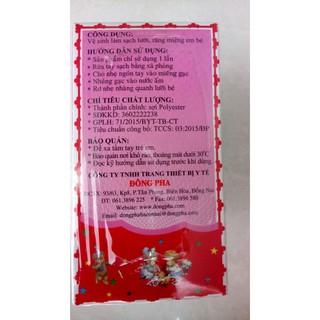 Gạc rơ lưỡi Đông Pha
