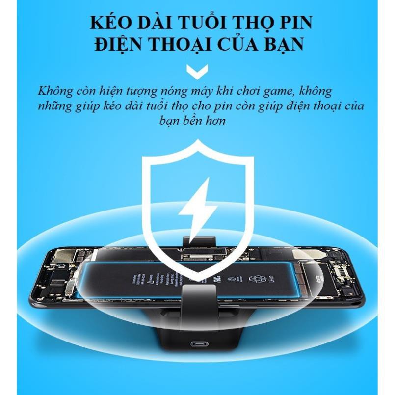 Mã Quạt tản nhiệt gaming cho điện thoại, tản nhiệt sò lạnh siêu mát DL01 JIMMY88