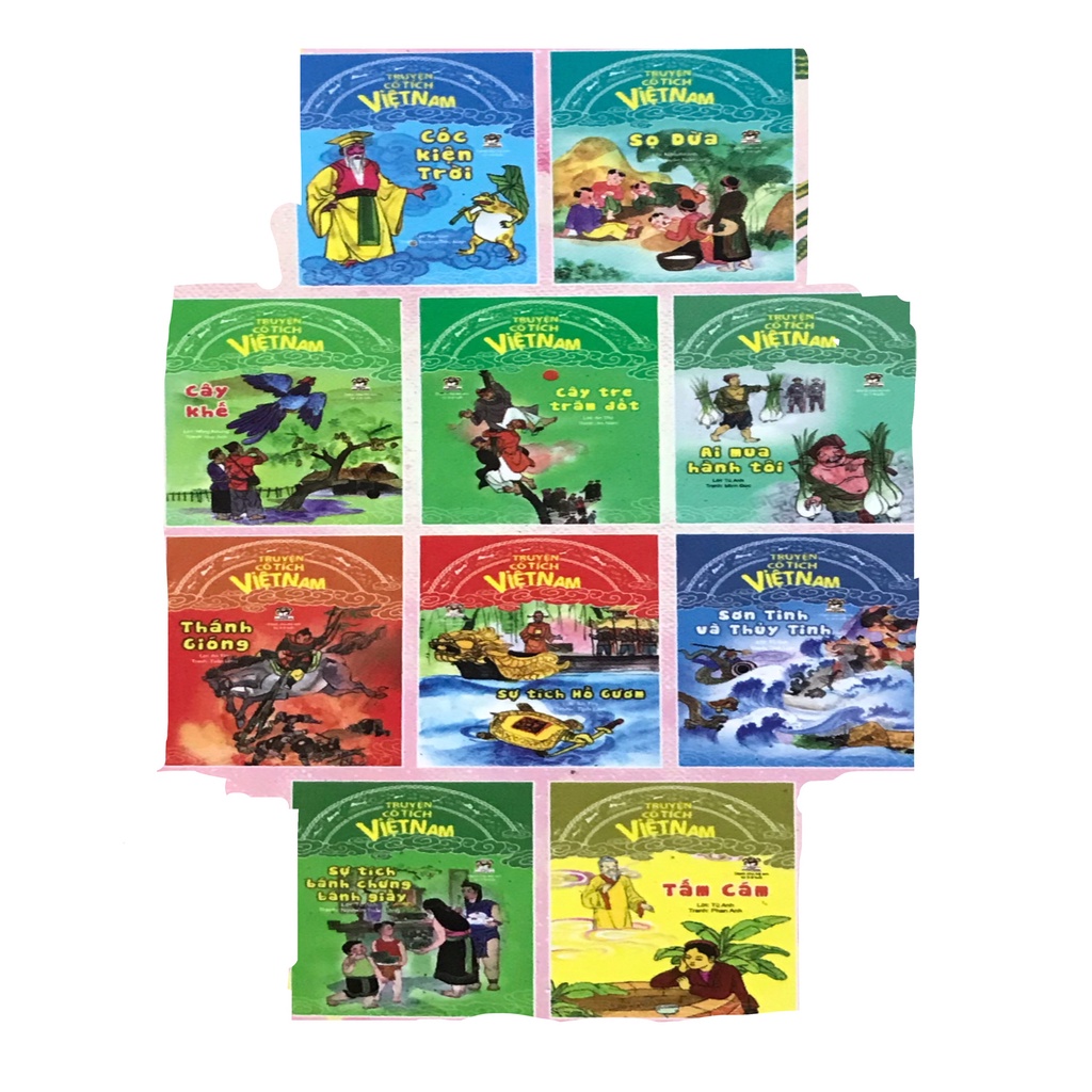 Sách - Combo Truyện cổ tích Việt Nam hay và ý nghĩa nhất ( 10 cuốn )