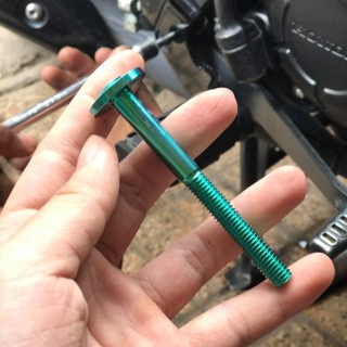 Ốc titanium GR5 8 ly 7 phân dù to bắt cảng sau, cần thắng