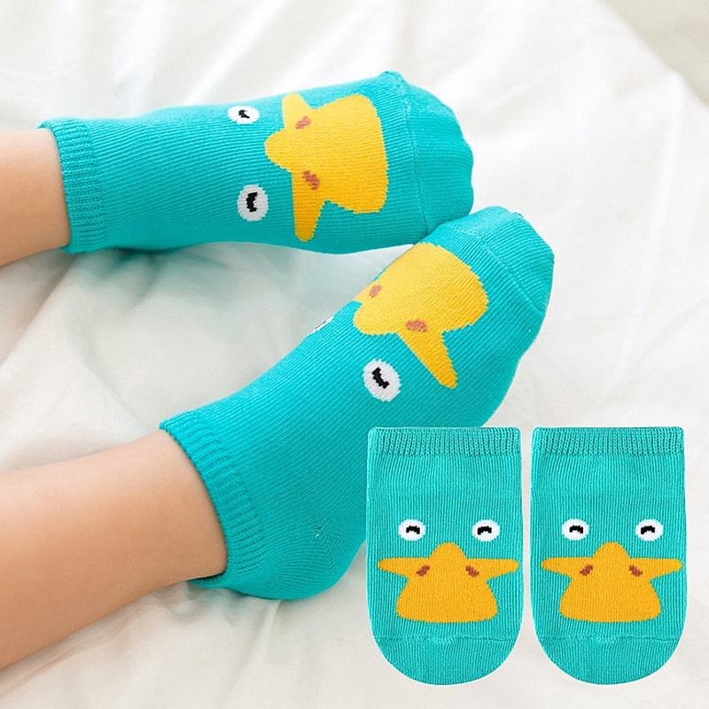 Vớ Cotton Chống Trượt Hình Động Vật Cho Bé Từ 1-4 Tuổi