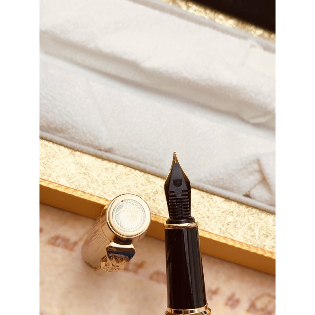 Bút máy cao cấp  hãng Picasso pimio 933 mạ vàng - Làm quà tặng