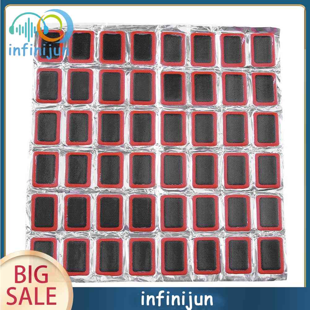 Bộ 48 Miếng Vá Lốp Xe Đạp + 1 Tuýp Keo Dán