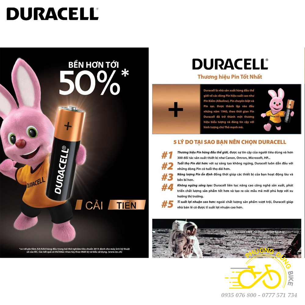 Pin CR2032 DURACELL Lithium 3V - Vỉ 2 viên