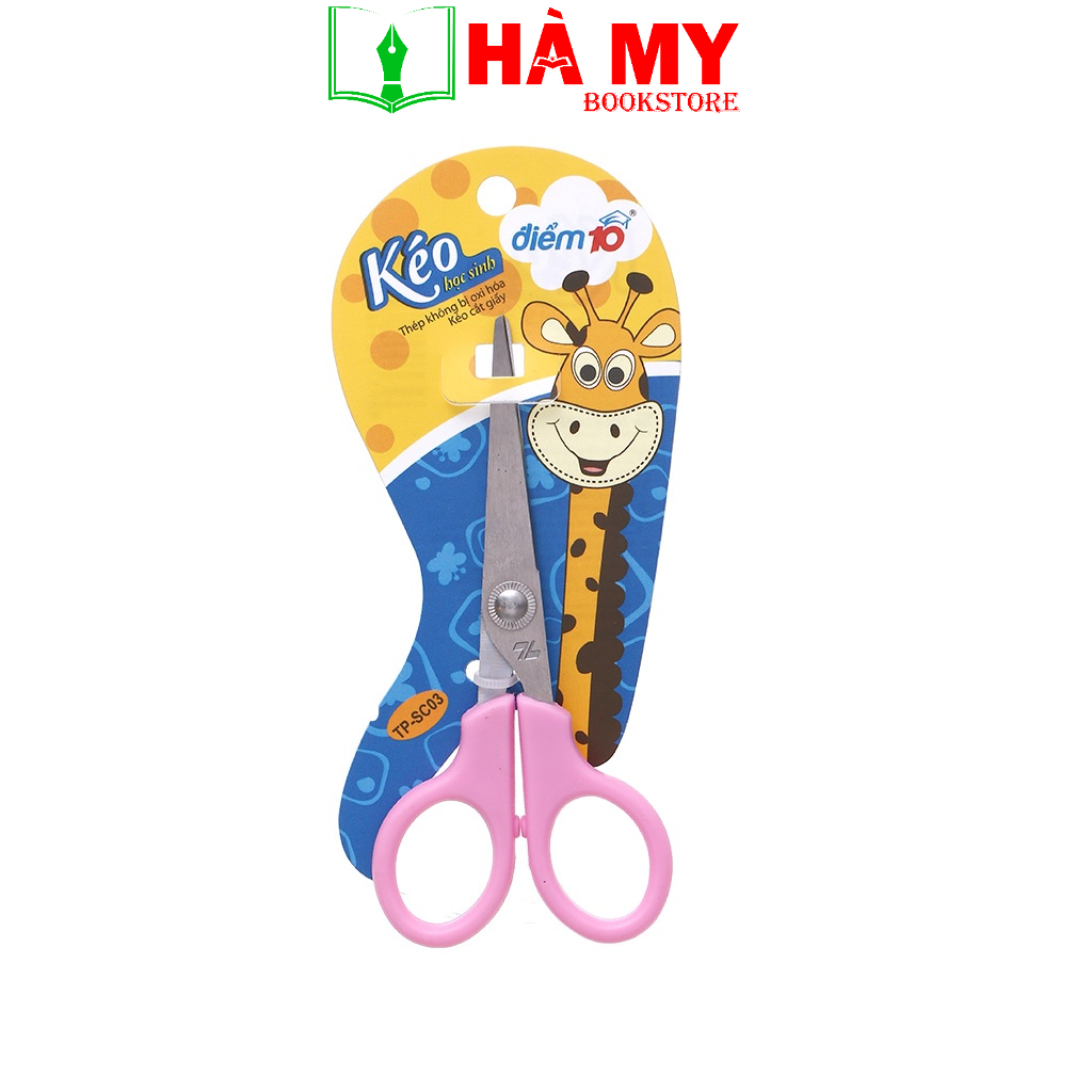 [Hỏa Tốc] Kéo học sinh TP-SC03 (16.5cm) dành cho học sinh tiểu học - Sản phẩm chính hãng Thiên Long