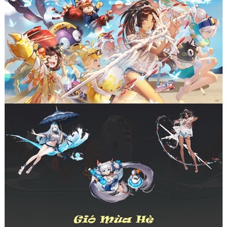 Standee Âm Dương Sư Series Gió Mùa Hè, Trở Về Trường, Kỷ Nguyên Hơi Nước, Đăng Ảnh Hí Mộng...