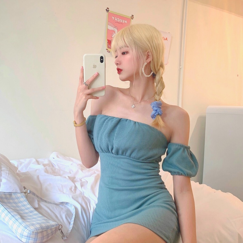 Đầm body trễ vai Tabishop Váy nữ ôm kiểu sexy sang chảnh đi chơi đi tiệc
