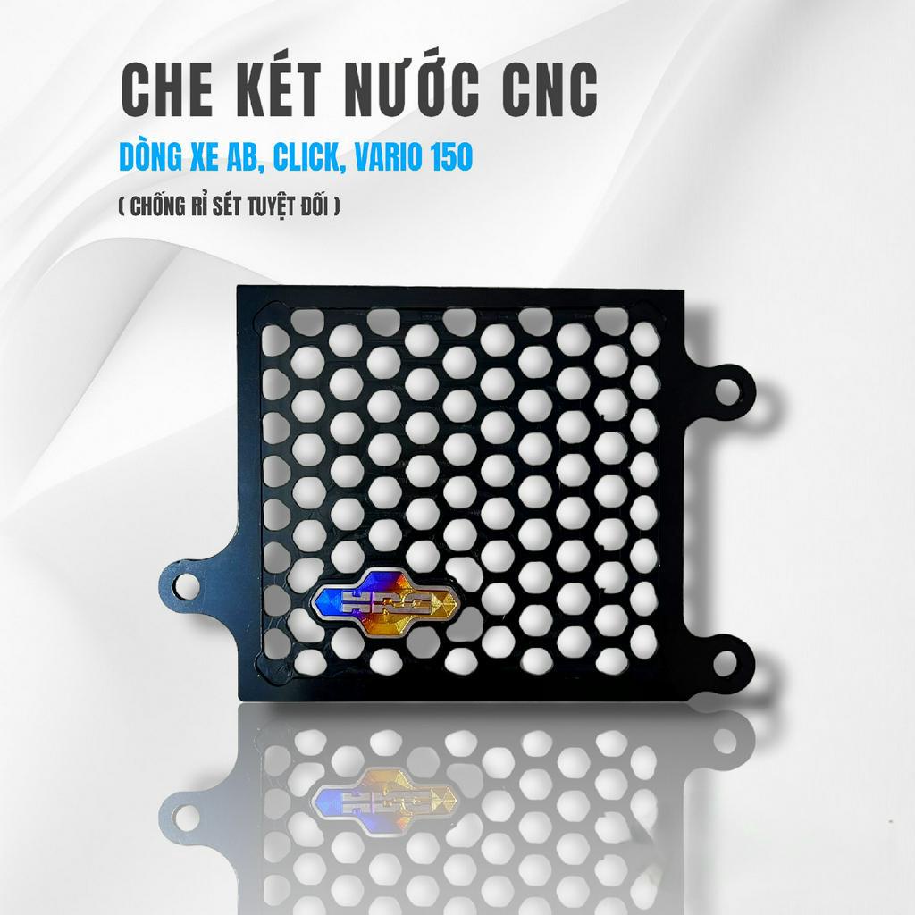 Che két nước Vario / AB / Click (tặng kèm bộ canh ốc vít) nhôm cnc dày cứng cáp, 4 góc móc rãnh, kiểu dáng tổ ong
