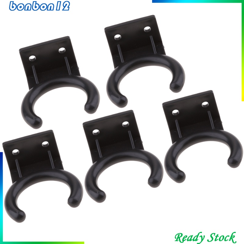 Set 5 Móc Treo Micro Gắn Tường Tiện Lợi Đen