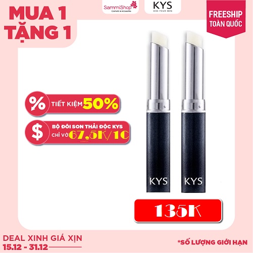 Son dưỡng KYS chocolate nourishing Lip balm Nutio