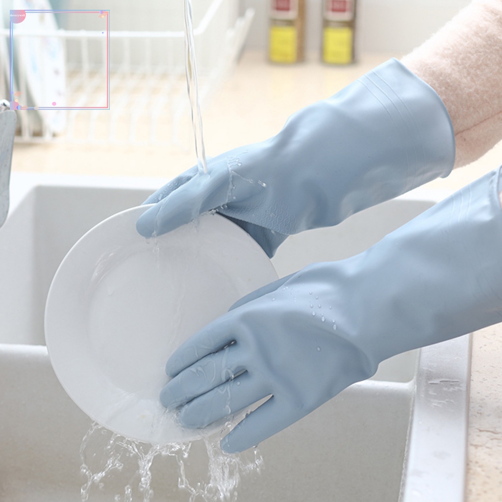 1 Đôi Găng Tay Cao Su Rửa Chén Tiện Lợi