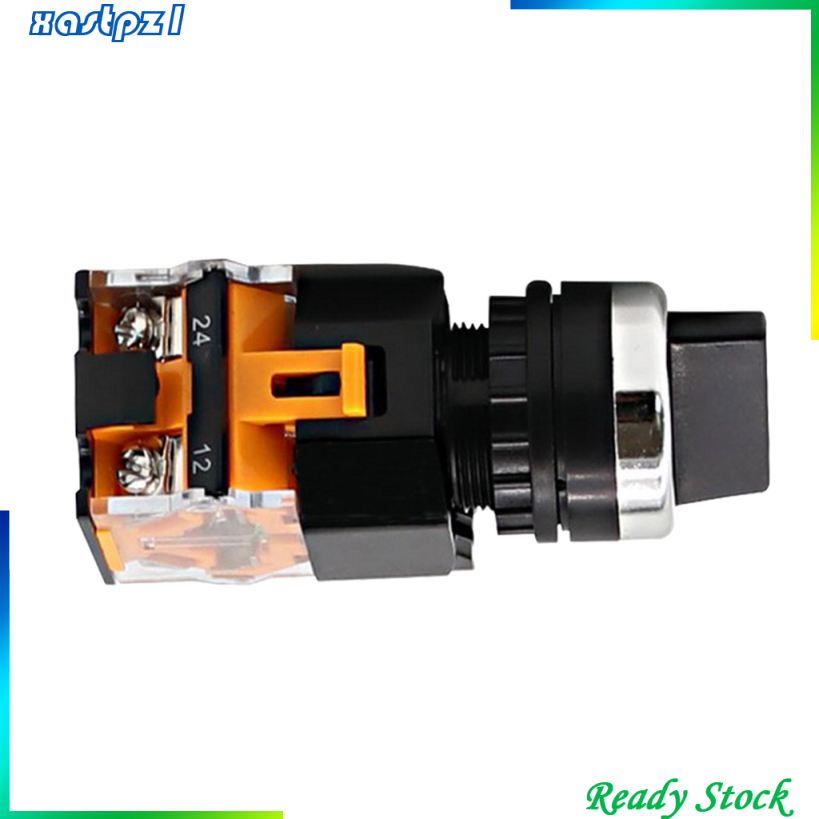 Công Tắc Nút Nhấn 3 Vị Trí 2no 10a 380v La38-20 X 3