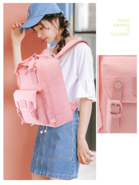 Doughnut Macaron series Ba Lô Đi Học Phong Cách 2023Hot