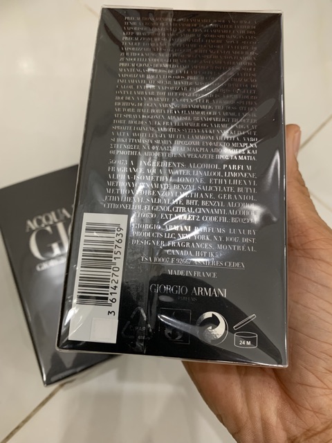 [Mã COSSALE27 giảm 80K đơn 1000K] Nước hoa acqua di gio profumo parfum 75ml (giò đen) full seal | BigBuy360 - bigbuy360.vn