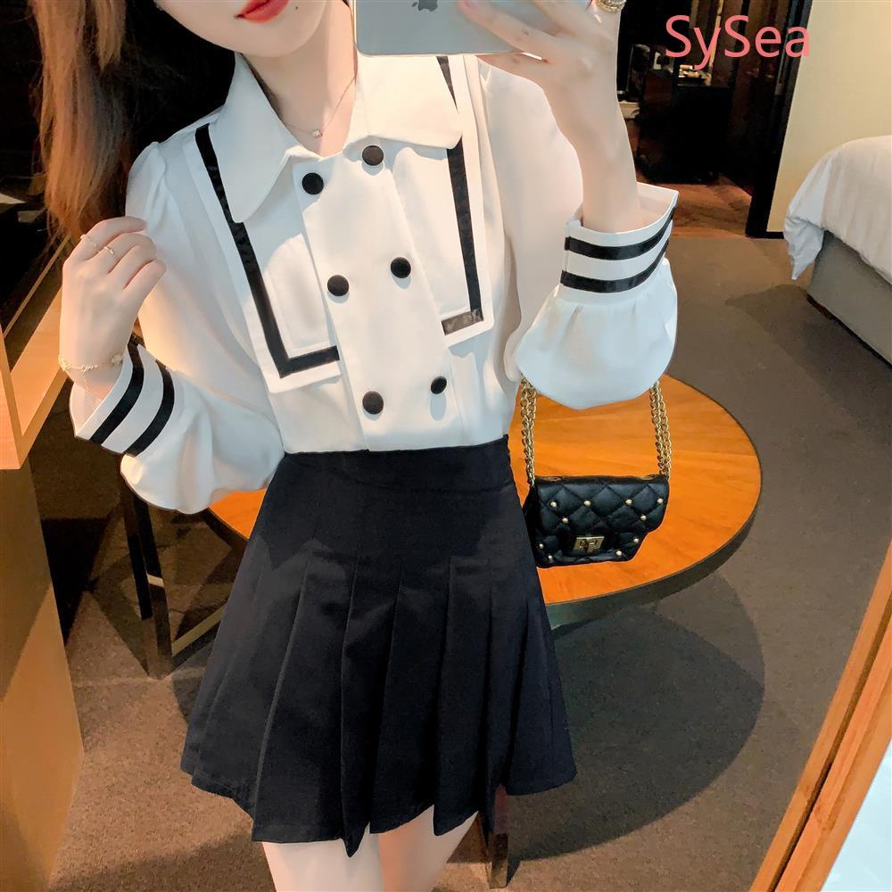 Áo Sơ Mi Voan Plus size Thanh Lịch Theo Phong Cách Mùa Thu Dành Cho Nữ