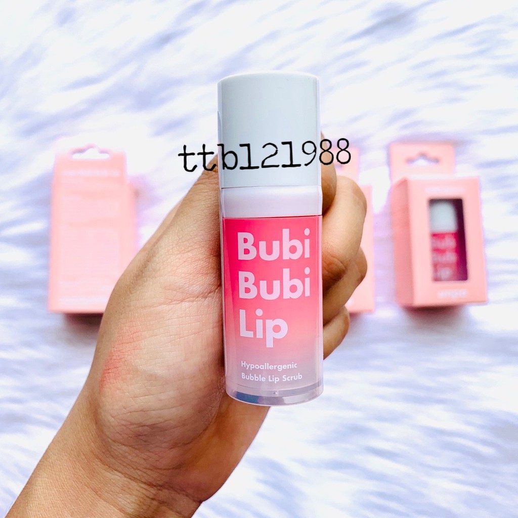 Tẩy Tế Bào Chết Môi Unpa Bubi Bubi Lip - Son Dưỡng Bubi - Ngủ Môi Bubi Lip | BigBuy360 - bigbuy360.vn