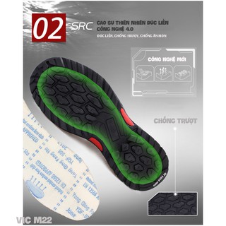 GIầy bảo hộ thời trang VIC M22