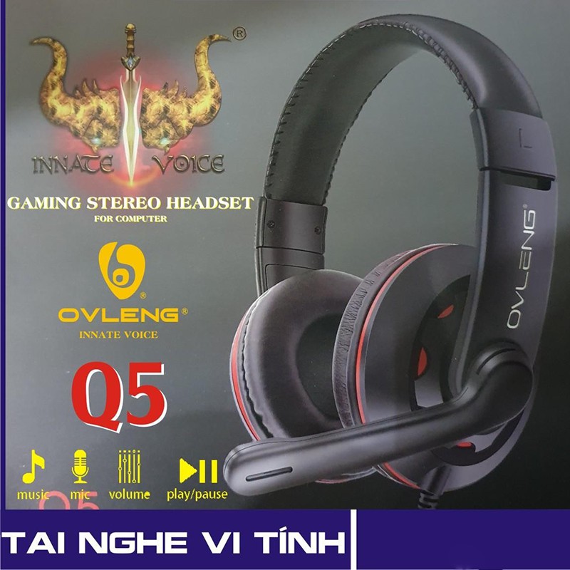 Tai nghe chơi GAME Tai nghe Chụp Tai Gaming Có Mic Head phone Nghe Nhạc Siêu Chất Âm Thanh Hay