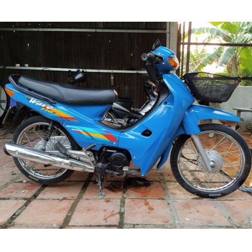 Sơn Samurai màu xanh chàm 2001 chính hãng, sơn xịt dàn áo xe máy chống nứt nẻ, kháng xăng