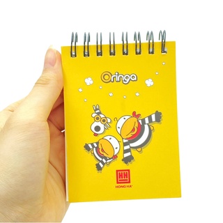 Sổ lò xo ngang a7 200 trang hồng hà