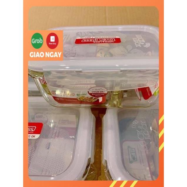 HỘP THUỶ TINH LOCK&LOCK 700ML/1000ML CHIA NGĂN