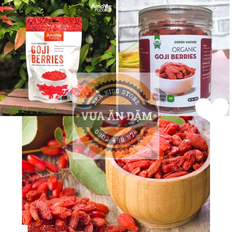 Kỷ tử hữu cơ Ninh Hạ / AmaVie Foods