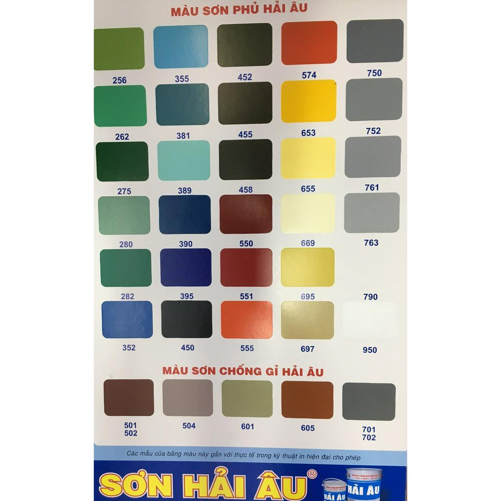 Sơn Epoxy Hải Âu màu đen EP 450 1L