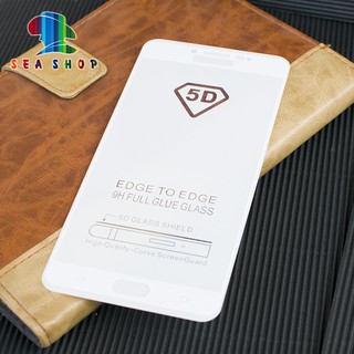 Bộ 2 Kính cường lực 9D Samsung Galaxy C9 Pro  full màn hình / Kính cường lực C9 Pro tràn màn hình