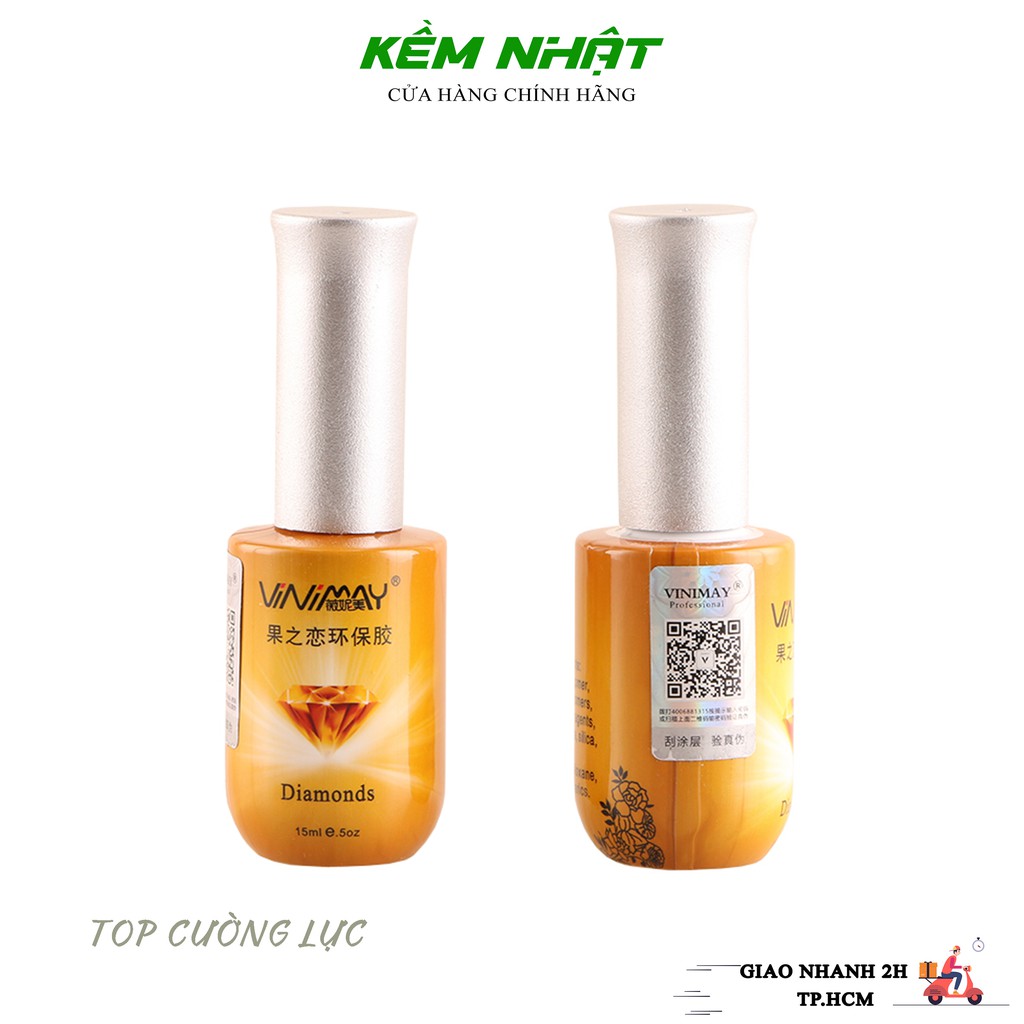 Sơn Gel Vinimay Base Top Bóng Cứng Móng Top Lỳ Cường Lực