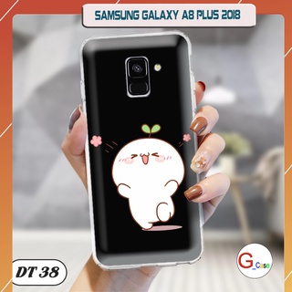 Ốp lưng điện thoại Samsung Galaxy A8 PLUS 2018 dẻo trong in hình