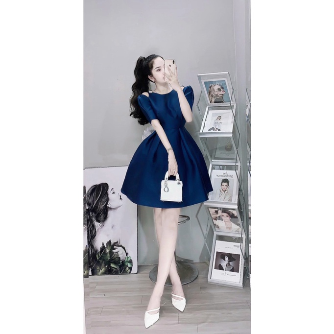 Đầm Xòe Dáng Ngắn Dự Tiệc Chất Tapta Sang Chảnh Mặc Đẹp Tôn Dáng [NEW UNISEX]