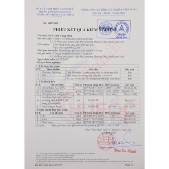 DẦU TRÀM CUNG ĐÌNH 100ml