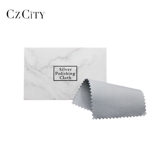 Khăn lau trang sức bạc chuyên dụng  làm sáng trang sức CZCITY
