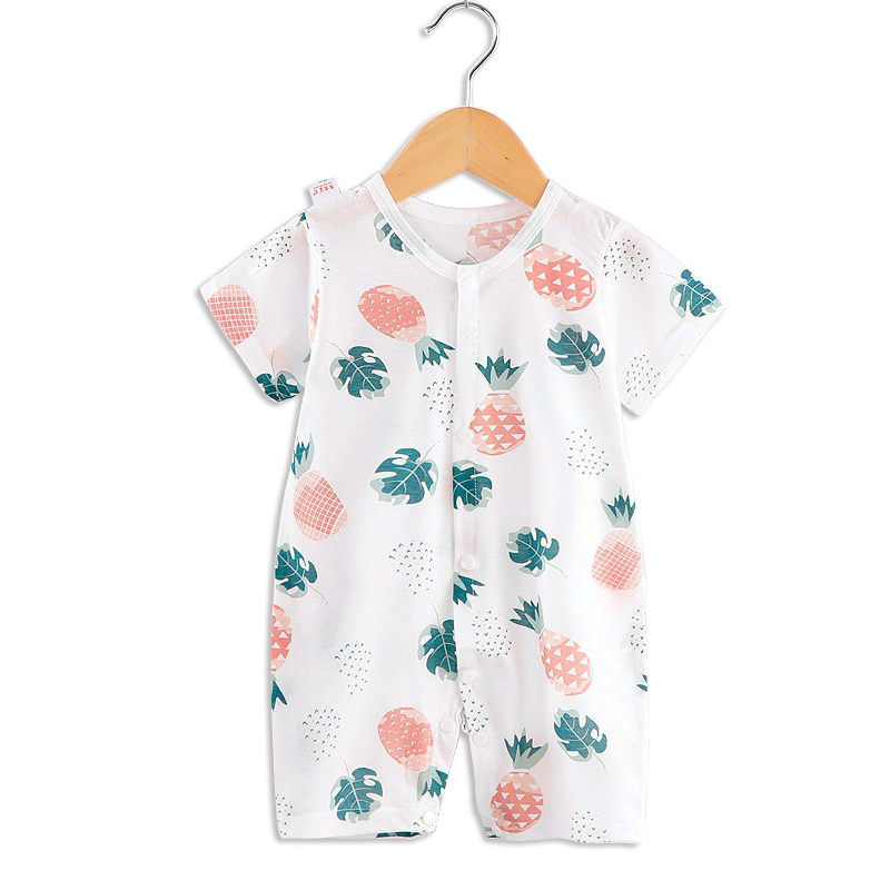 Jumpsuit Cotton Họa Tiết Hoạt Hình Cho Bé