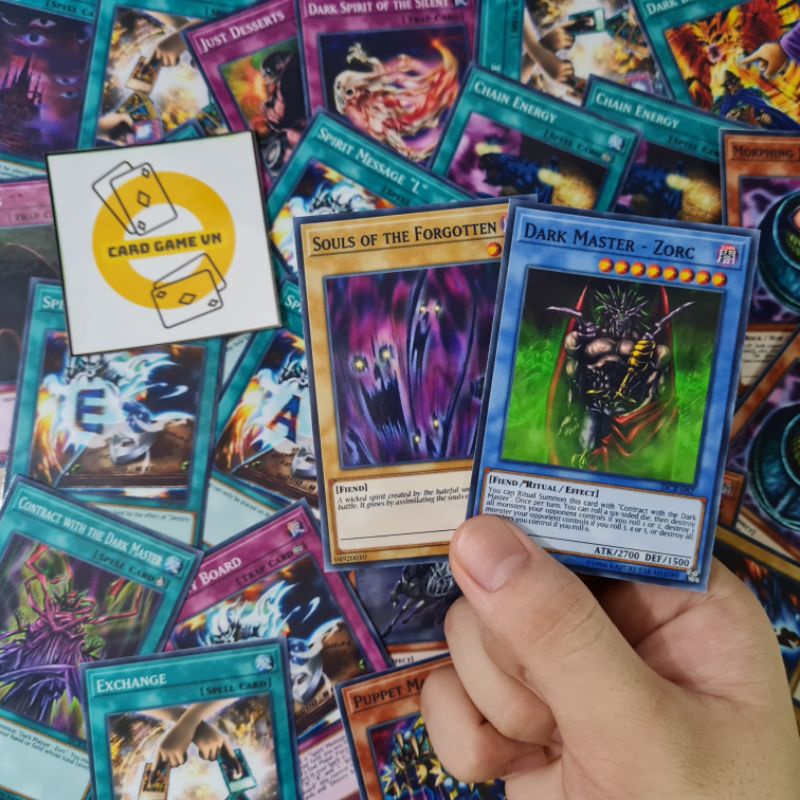 [BÀI IN] Bài YuGiOh - Bộ 45 lá bài Dark Necrofear của Bakura - Card Game VN