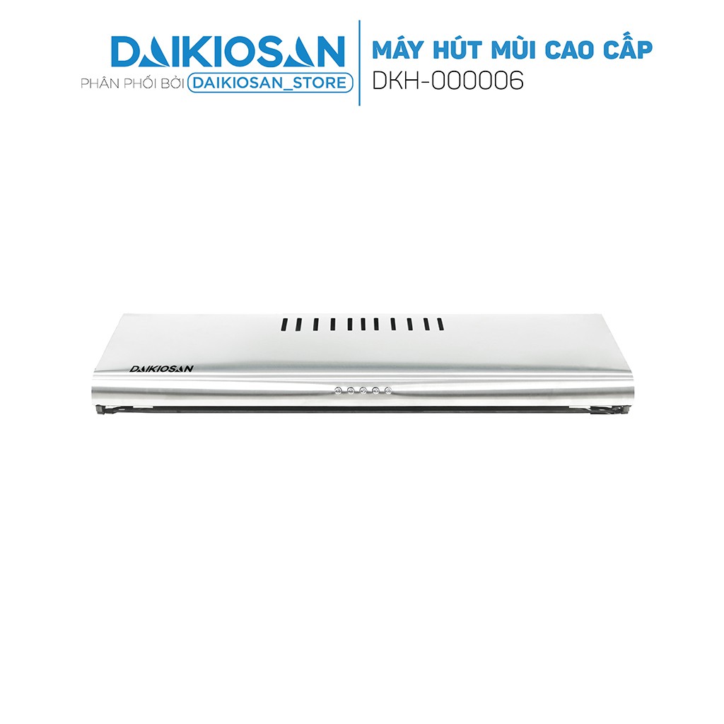 Máy hút mùi nhà bếp Daikiosan DKH-000006 - Lưu lượng hút: 650m3/h, nhập khẩu Thổ Nhĩ Kỳ,thiết kế hiện đại,vận hành êm ái
