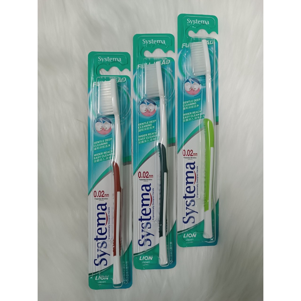 Bàn chải ĐR Systema Lion  Nhập Khẩu chính hãng.