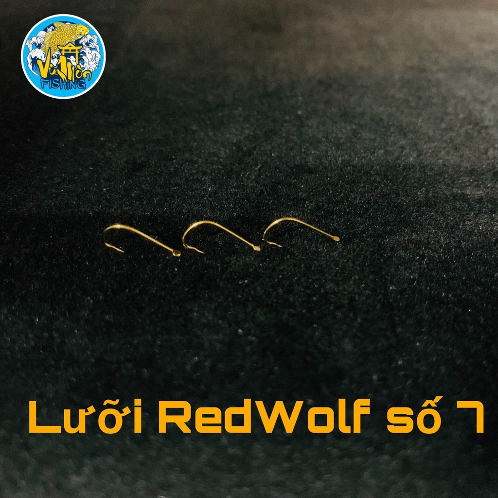 Lưỡi Câu Cá Không Ngạnh Công Nghệ Mới Siêu Đẹp RedWolf - Vũ Môn Fishing