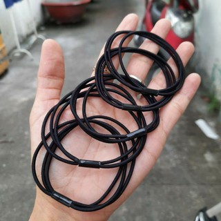 10 dây cột tóc đen 3 vòng