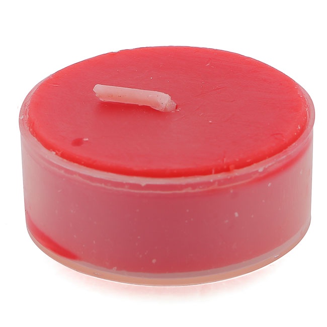 Hộp 8 nến tealight thơm đế nhựa Eden Candle FTRAMART NQM2059 (Đỏ, Hương việt quất)